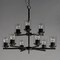 Maxim Lighting Corona 9-Light Chandelier 10206CLBK - alternate 3